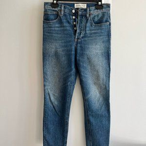 Denim Forum Yoko High Rise Slim Size 27